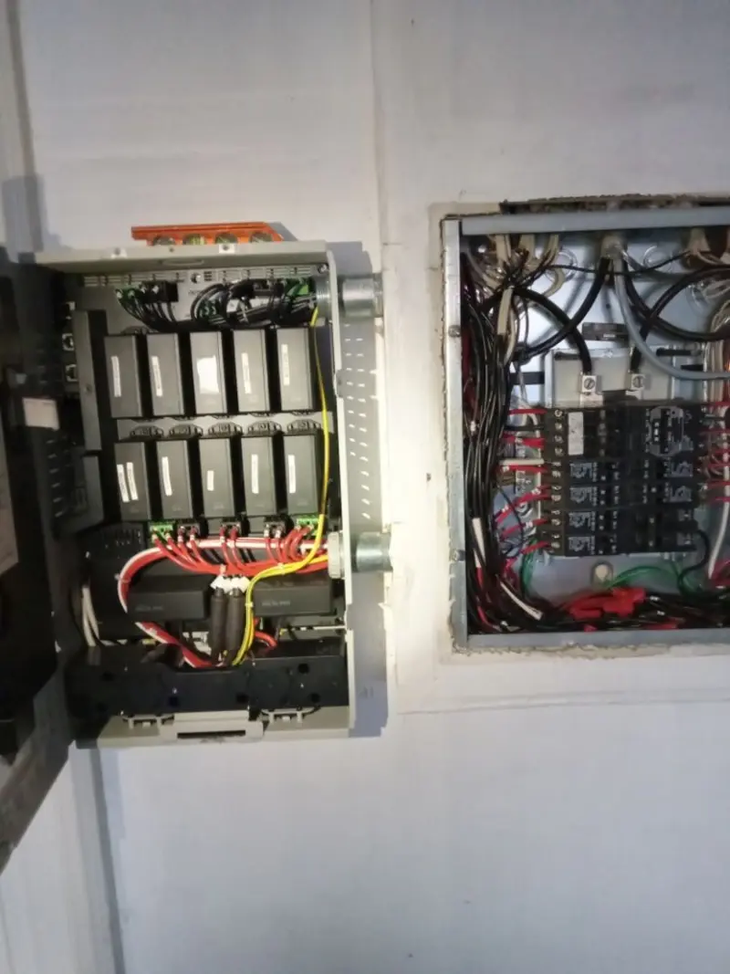 Electrical panel upgrade completed for Electrical Troubleshooting in Emerson